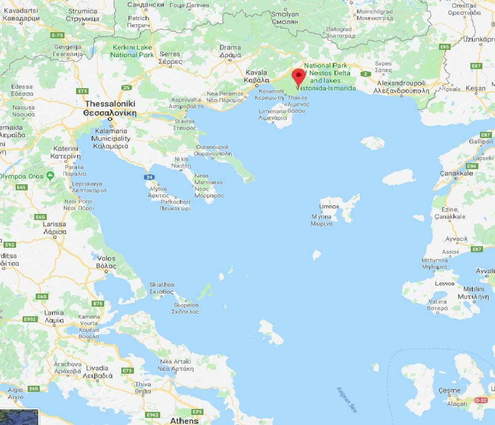 카발라 Hellios Alexandros 빌라 외부 사진